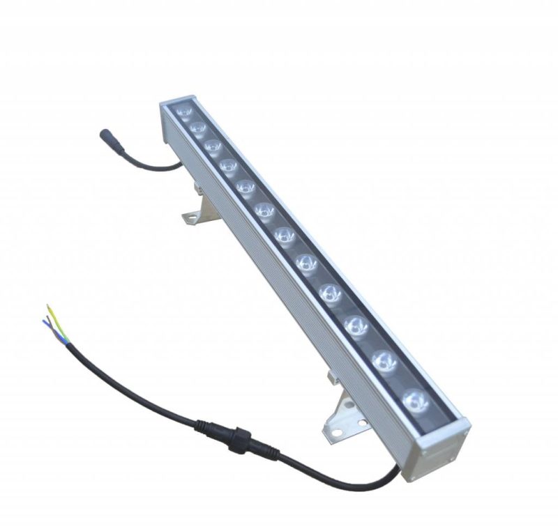 LED-Lichtleiste 18W 1m schwarz-grau IP65 wasserdicht