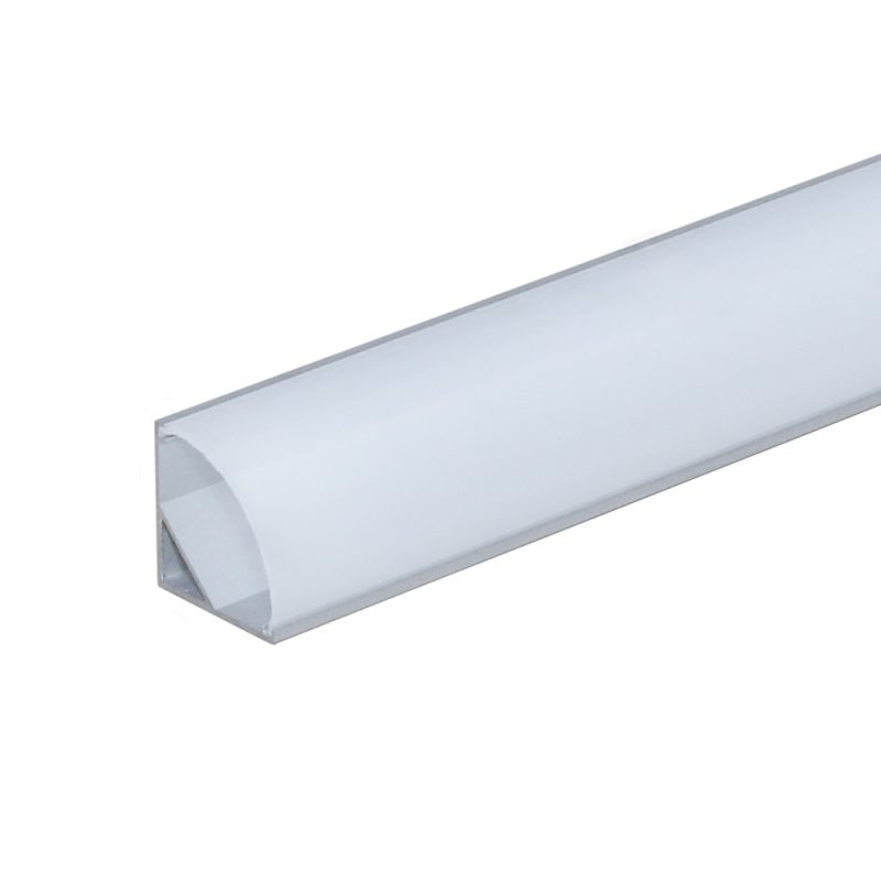 Optonica Aluminium Profile For LED Strip Ggray Angle 12mm L=2m