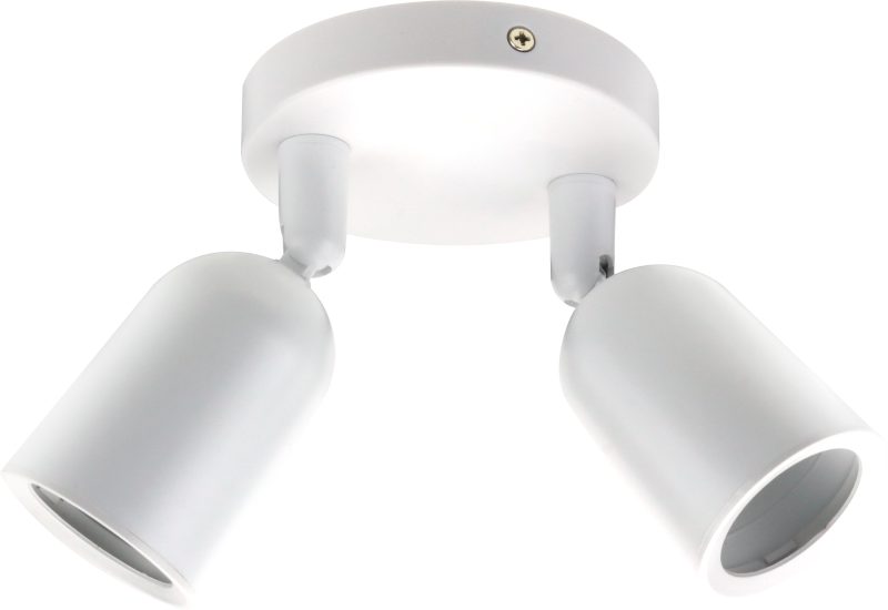 Optonica Spotlight Fixture Plastic 2*GU10