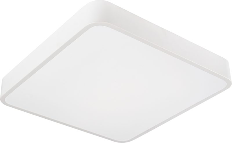 Optonica LED Ceiling Light White Body - Square