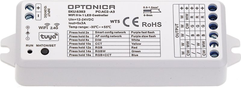 Optonica Tuya & RF 5 In 1 Controller