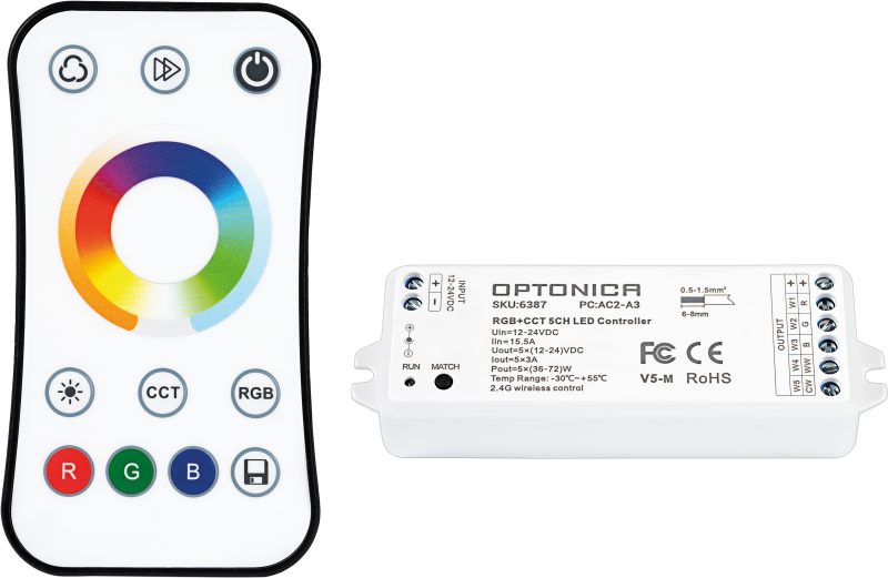 Optonica RGB Remote Controller Set