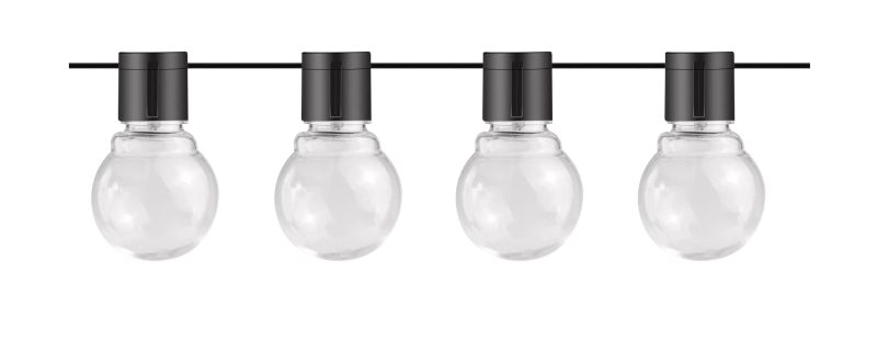 Optonica Outdoor Solar String Lights - Clear - G50 7M 20pcs