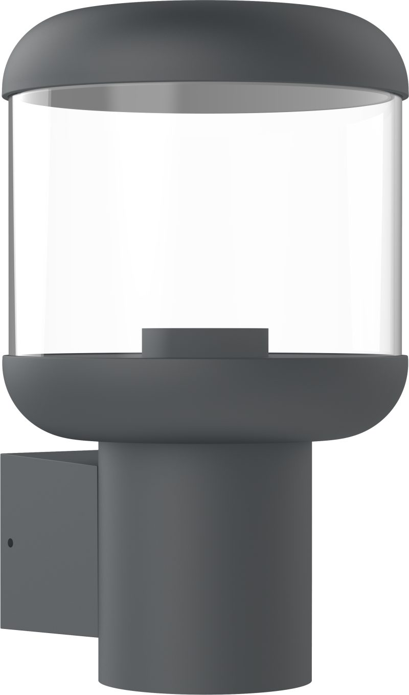 Optonica Applique in Alluminio Clear PC E27 Socket IP54