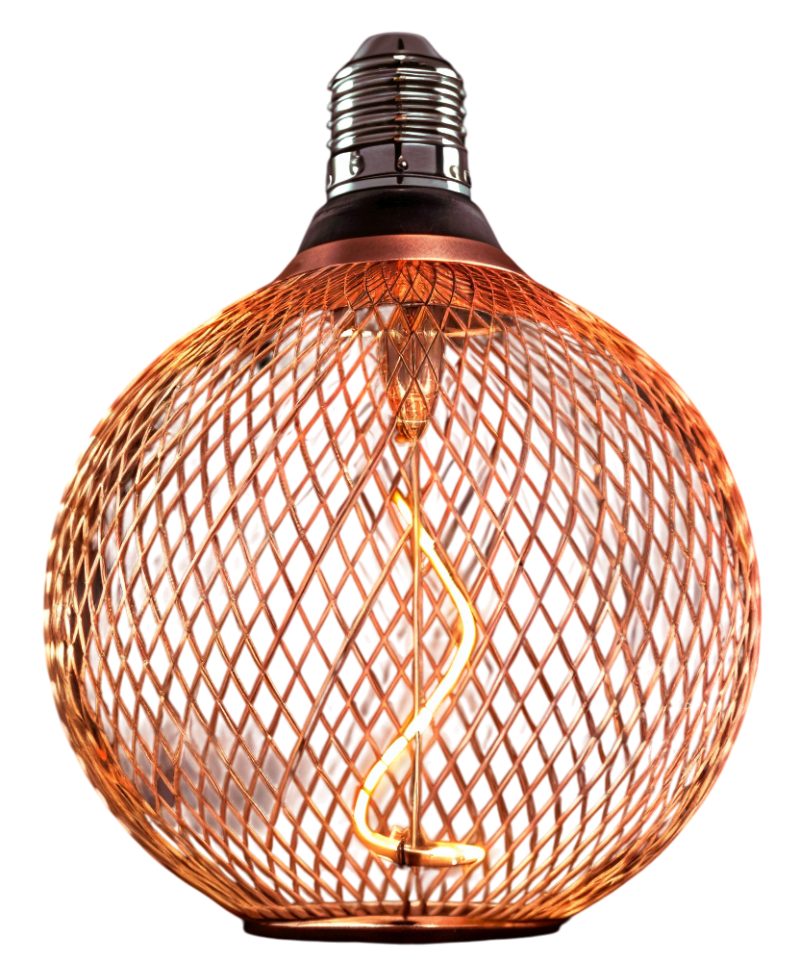 Optonica LED Bulb E27 2.5W COPPER - GOLDEN GLASS