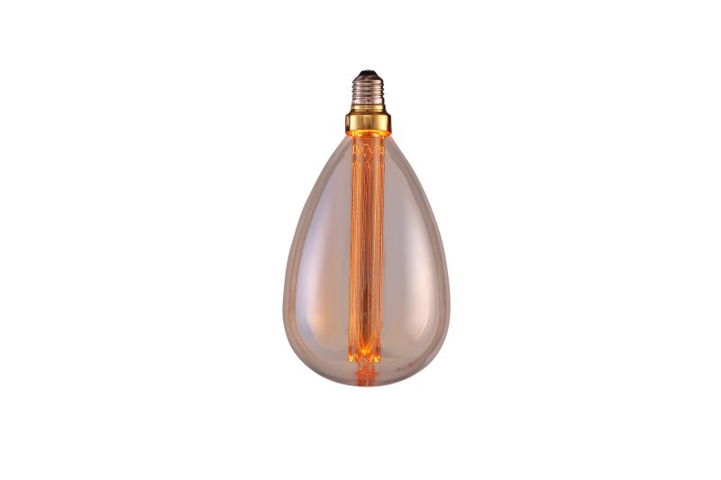Optonica LED Bulb E27 3W AMBER - GOLDEN GLASS