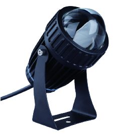 Optonica Applique Aluminium Corps Noir 10W