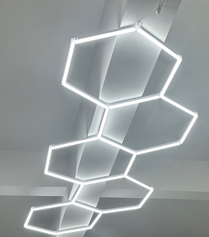 Optonica Hexagon SET Lights 5HEX 203W With Accessories
