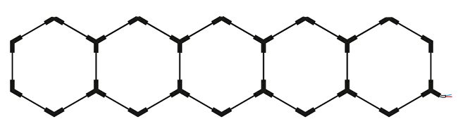 Optonica Hexagon SET Lights 5HEX 199W With Accessories