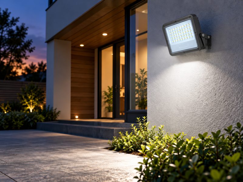 Optonica LED SMD Floodlight 30W Grey Body IP65 with 100cm Cable