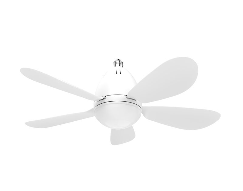 Optonica LED FAN Bulb E27 12W/3CCT White Body + Remote Control