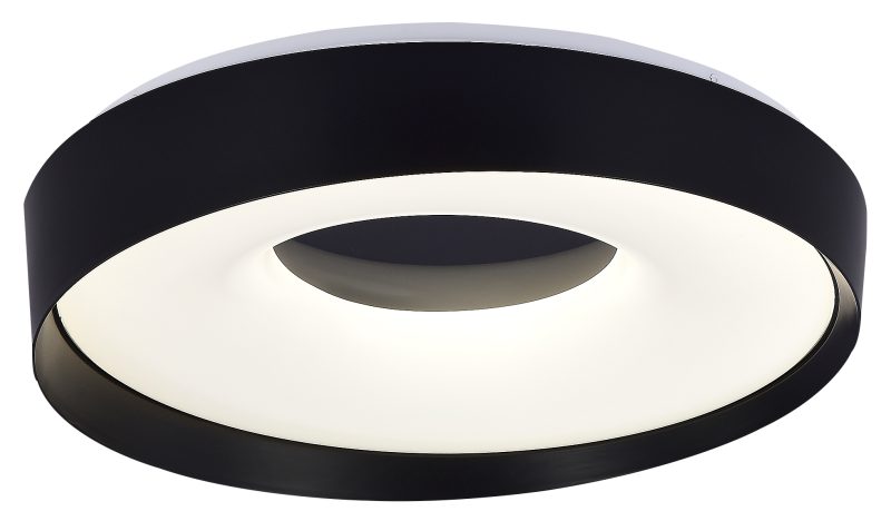 Optonica LED Ceiling Light Black 54W 3CCT-Memory + Remote Control