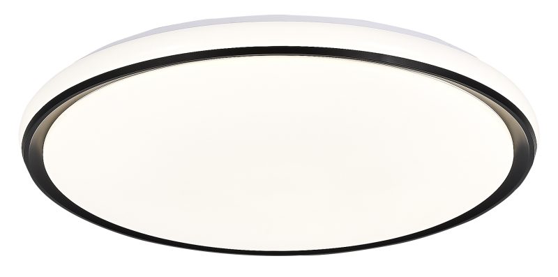 Optonica LED Ceiling Light Black/White 54W 3CCT-Memory + Remote Control