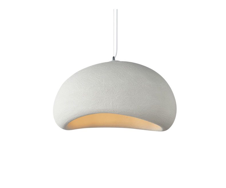 Optonica LED Pendant Lamp E27 White/Grey D500