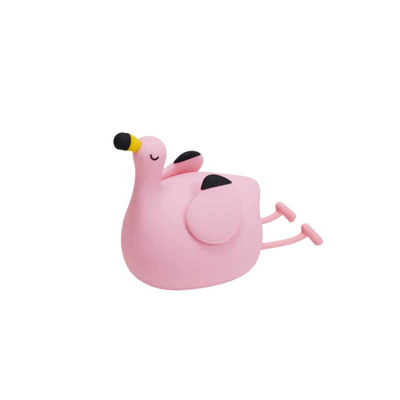 Optonica Kids Toy Light Silicone FLAMINGO 2W 1200mAh 5V/1A