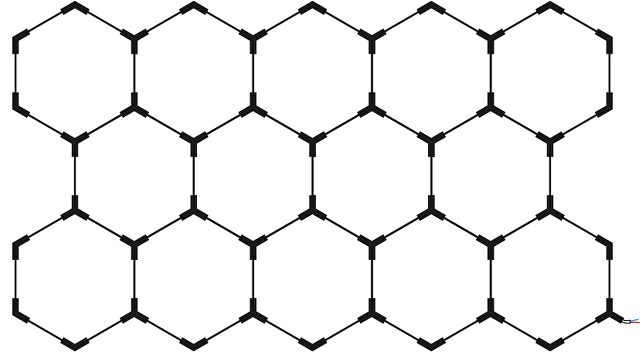 Optonica Hexagon SET Lights 14HEXS 456W With Accessories 3CCT