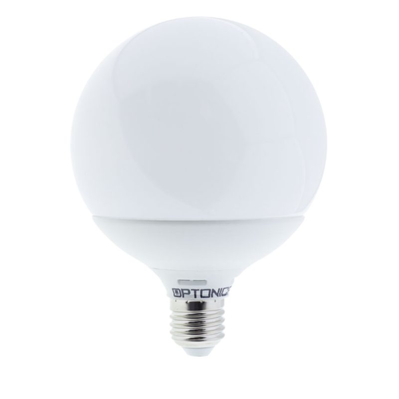 Optonica LED Plastic Bulb G120 E27
