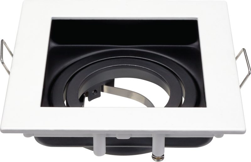 Optonica Spotlight Fixture Aluminium White/Black Max 35W