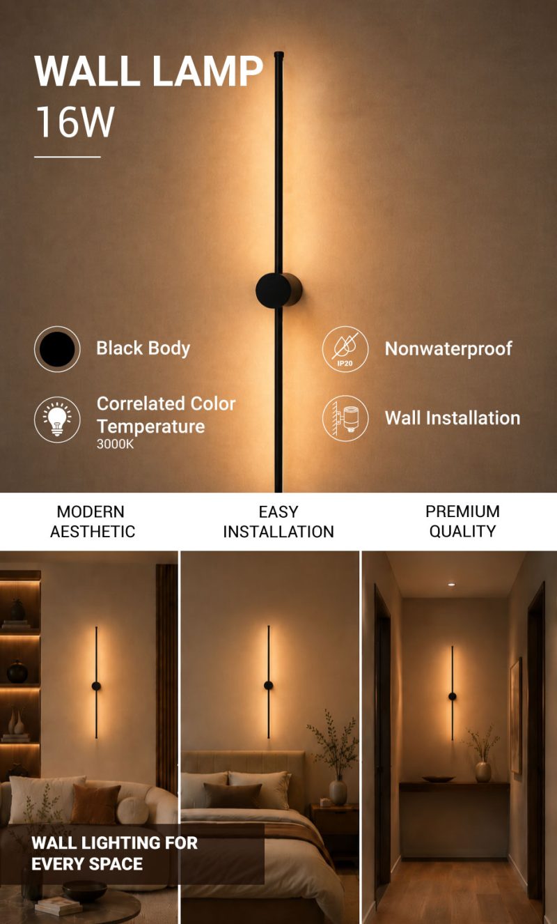 Optonica LED Wall Light 16W