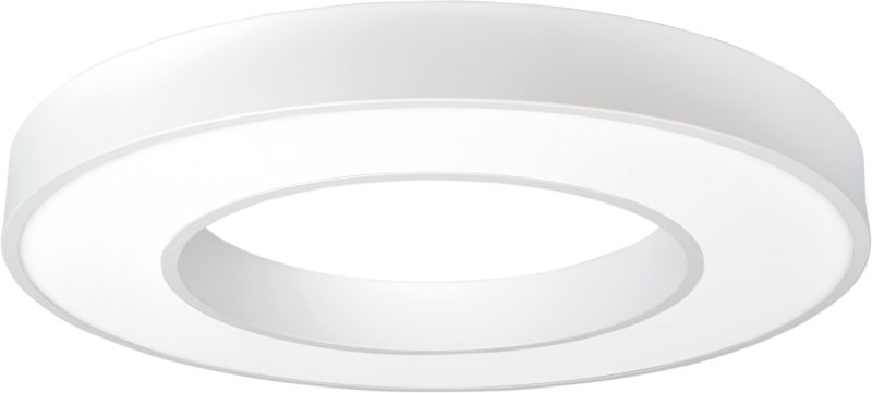 Optonica LED Ceiling Light Round Shape White Body