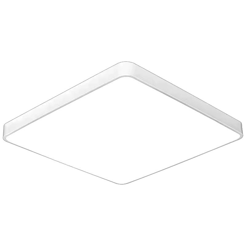 Optonica LED Ceiling Light White Body - Square
