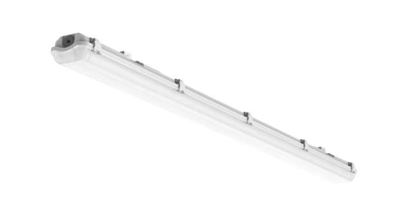 Optonica Fixture for One Side Power LED Tube T8 1x60cm IP65 with SS Clips