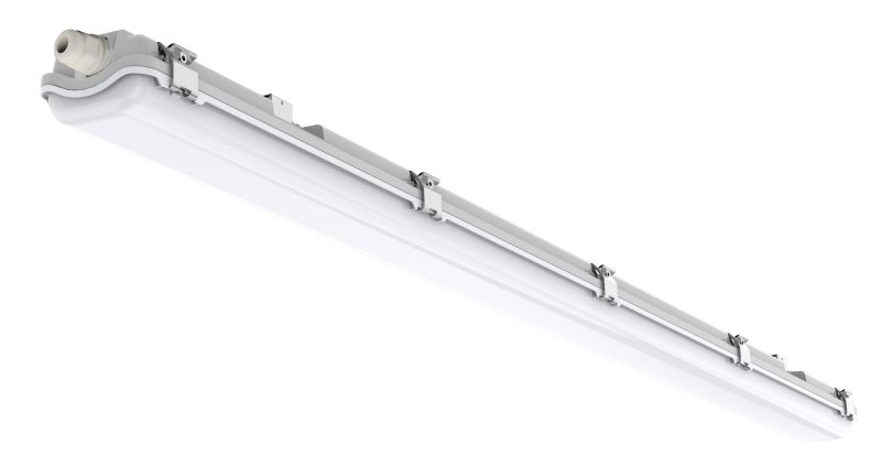 Optonica Fixture for One Side Power LED Tube T8 2x150cm IP65 with SS Clips