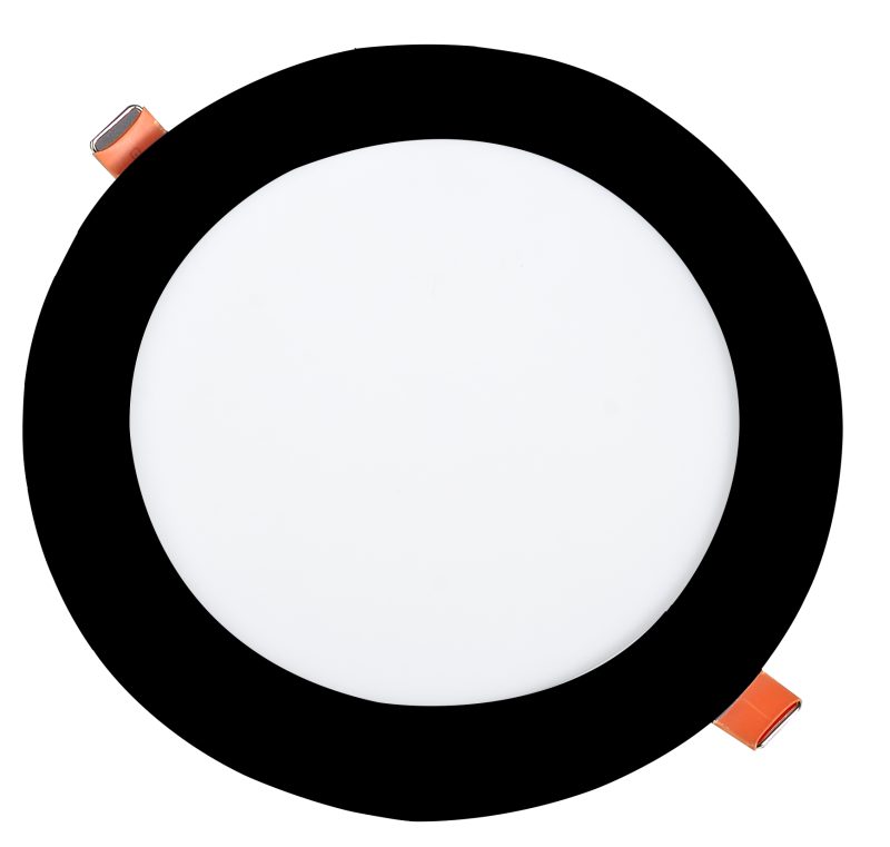 Optonica 6W LED Built-In Slim Module Round 3CCT Black