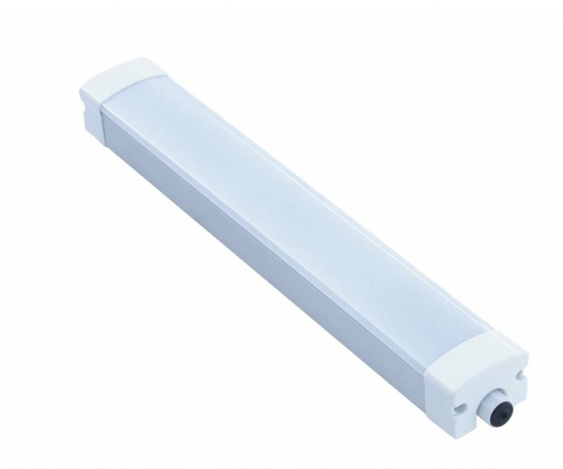Luminaria LED tubular 150cm 80W IP65 IK10 impermeable