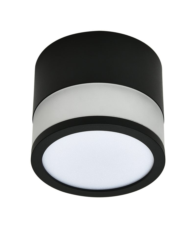 Optonica LED COB Surface Downlight 12W ROUND BLACK