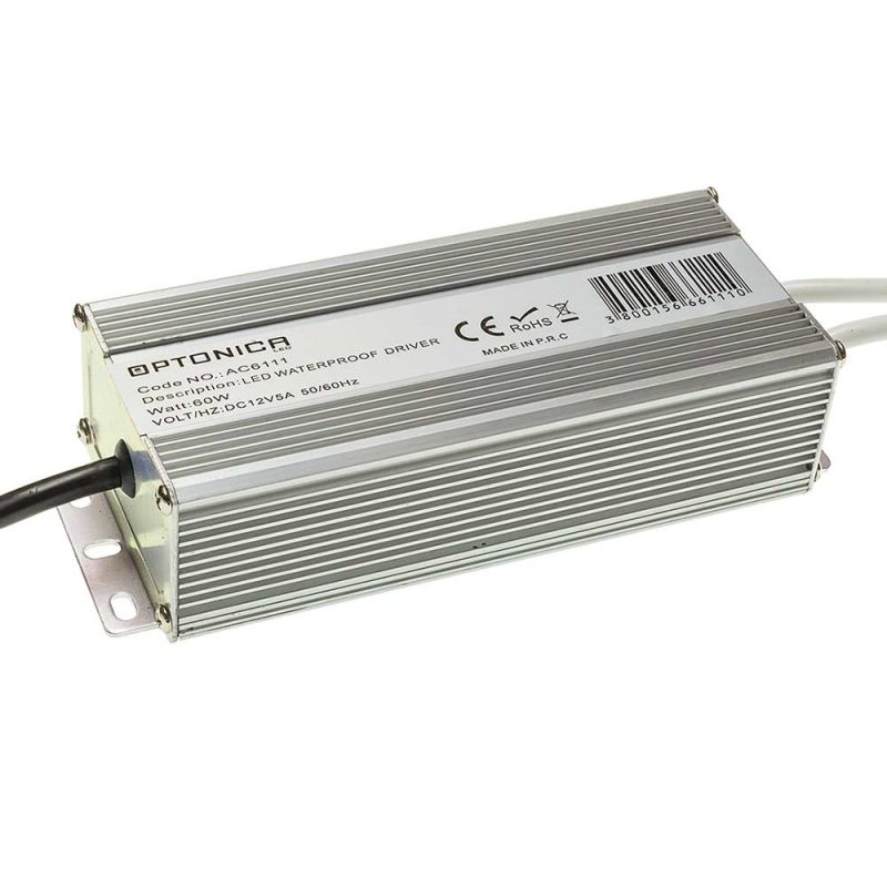 Optonica LED Strip Power Supply Metal Waterproof