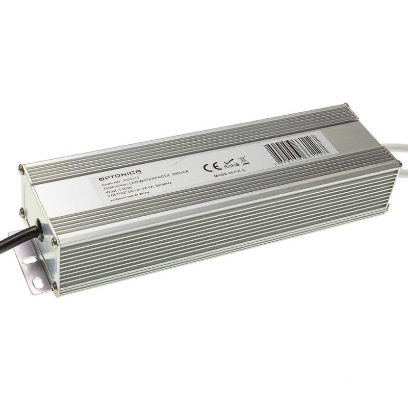 Optonica LED Strip Power Supply Metal Waterproof