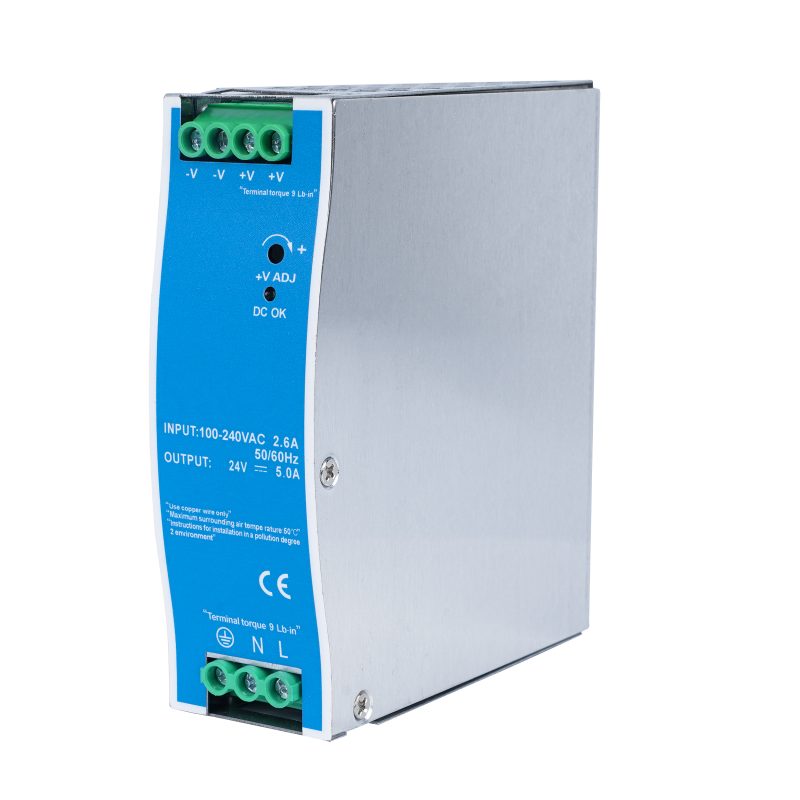Optonica DIN RAIL Power Supply 120W 24V/5A