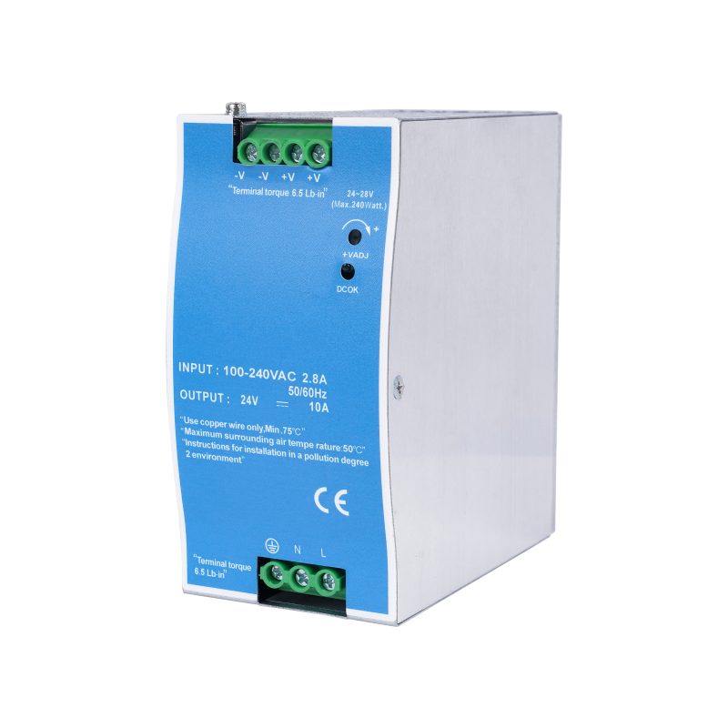 Optonica DIN RAIL Power Supply 240W 24V/10A