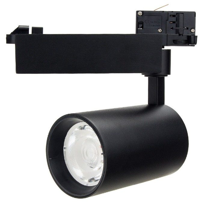 Optonica LED 4 Wire Track Light Black Body