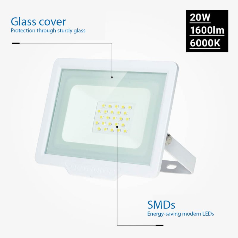 Optonica LED SMD Floodlight White City Line