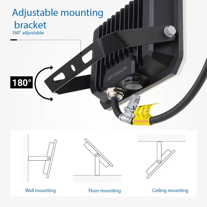 Optonica LED Milky-Lens Floodlight IP65