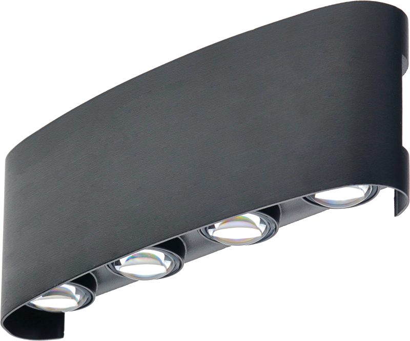Optonica LED Wall Light - Black