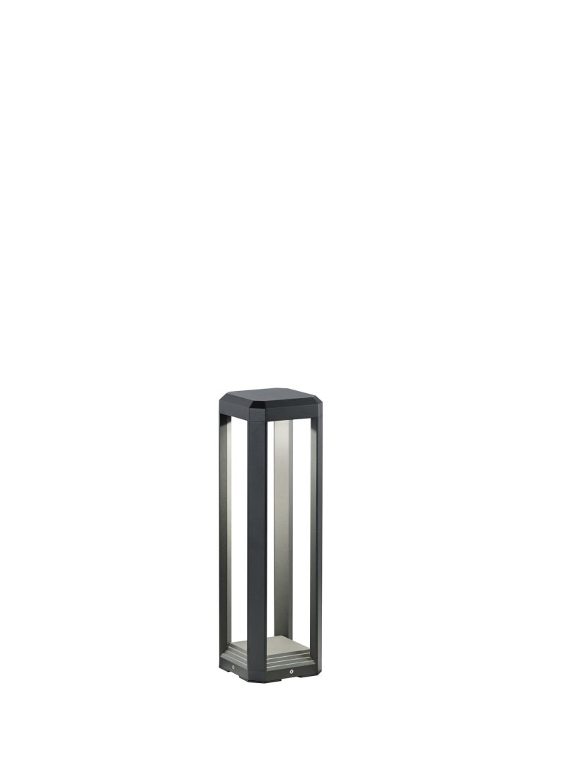 Trio Lighting Logone LED Gartenpoller 50cm 11W 3000K anthrazit IP65