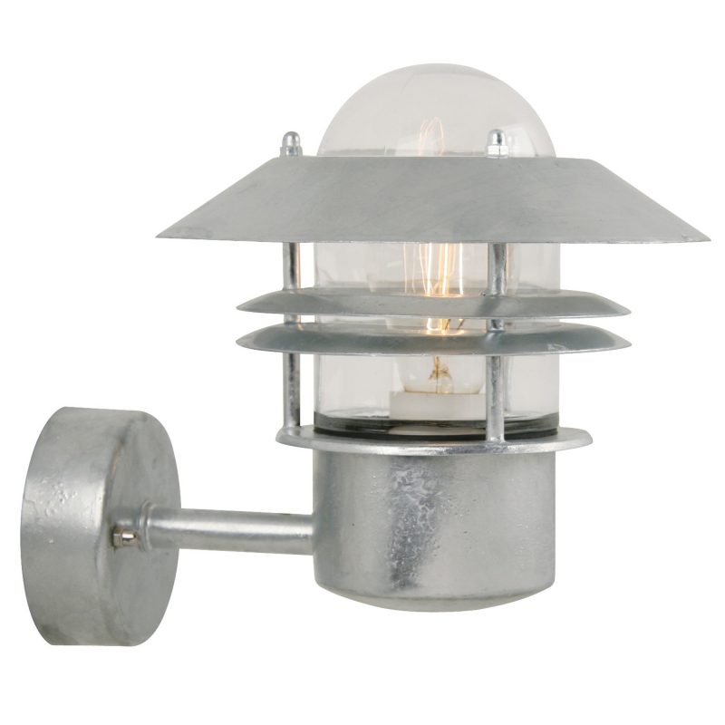 Nordlux Blokhus Up - Wall Light - Galvanized