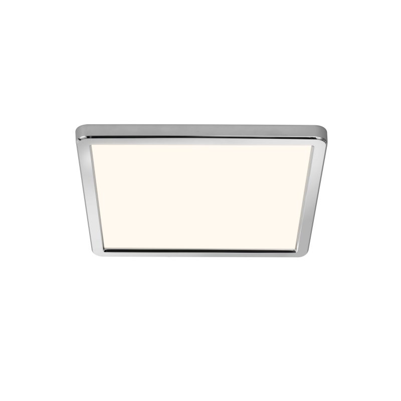 Nordlux Oja 29 Square - IP54 3000/4000K - 3-Step - Lampada da soffitto - Cromo