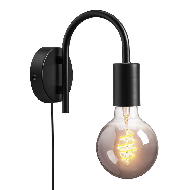 Nordlux Paco | Wandlamp | Zwart