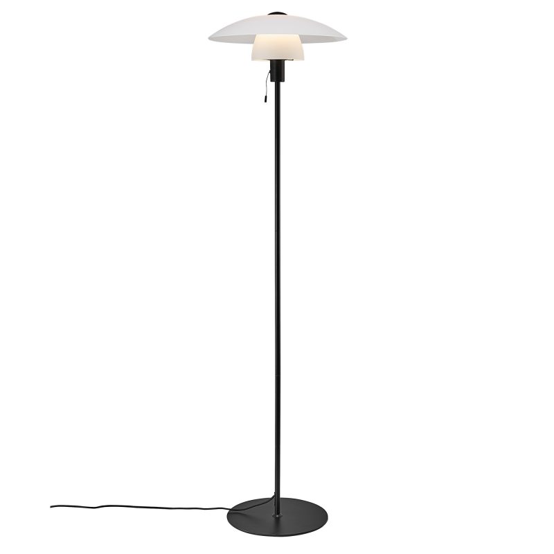 Nordlux Verona | Lampada da terra | Nera