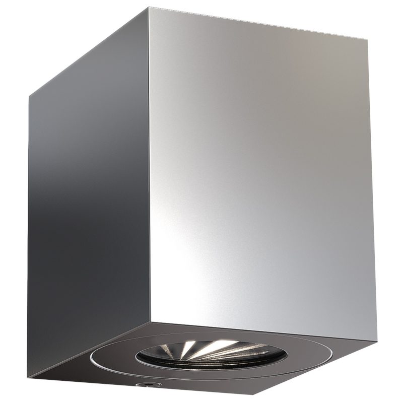 Nordlux Canto Kubi 2 - Applique murale - Acier inoxydable