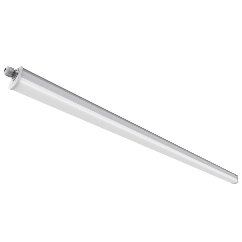 Nordlux Westport 120 Single - Batten Light Fitting - Grey