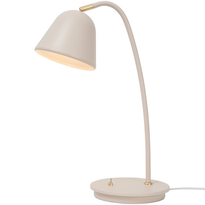 Nordlux Fleur 15 - Lámpara de Mesa Beige
