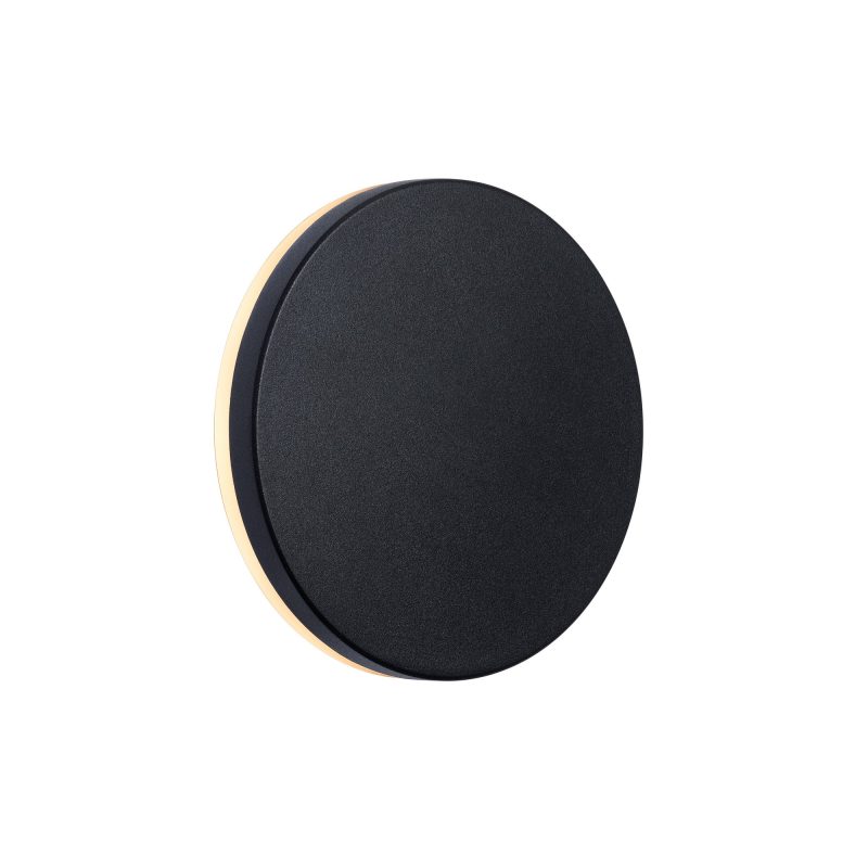 Nordlux Artego Round - Wall Light - Black