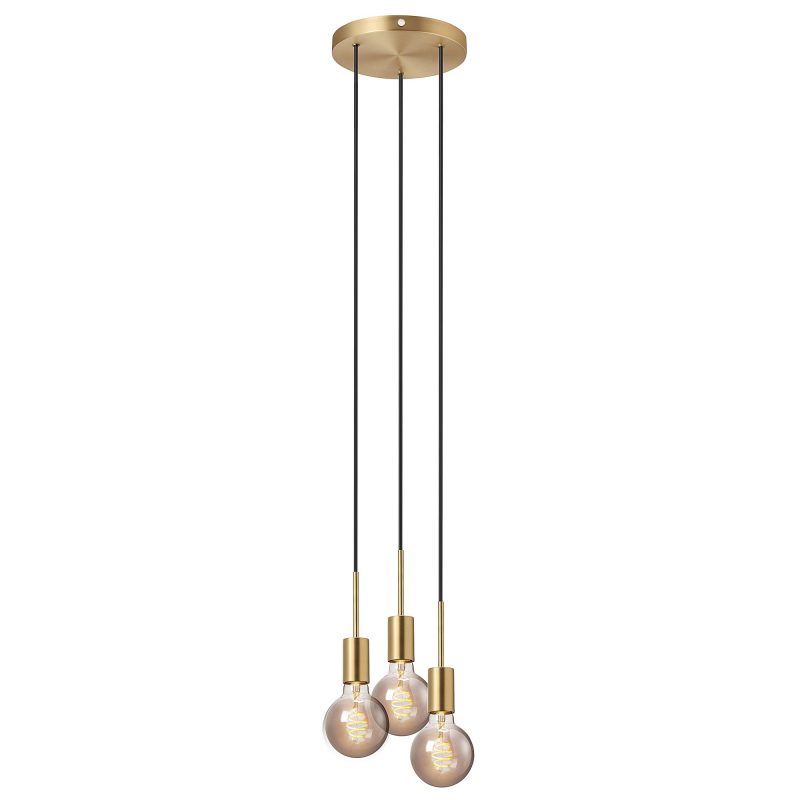 Nordlux Paco 3-Spot - Pendelleuchte - Messing