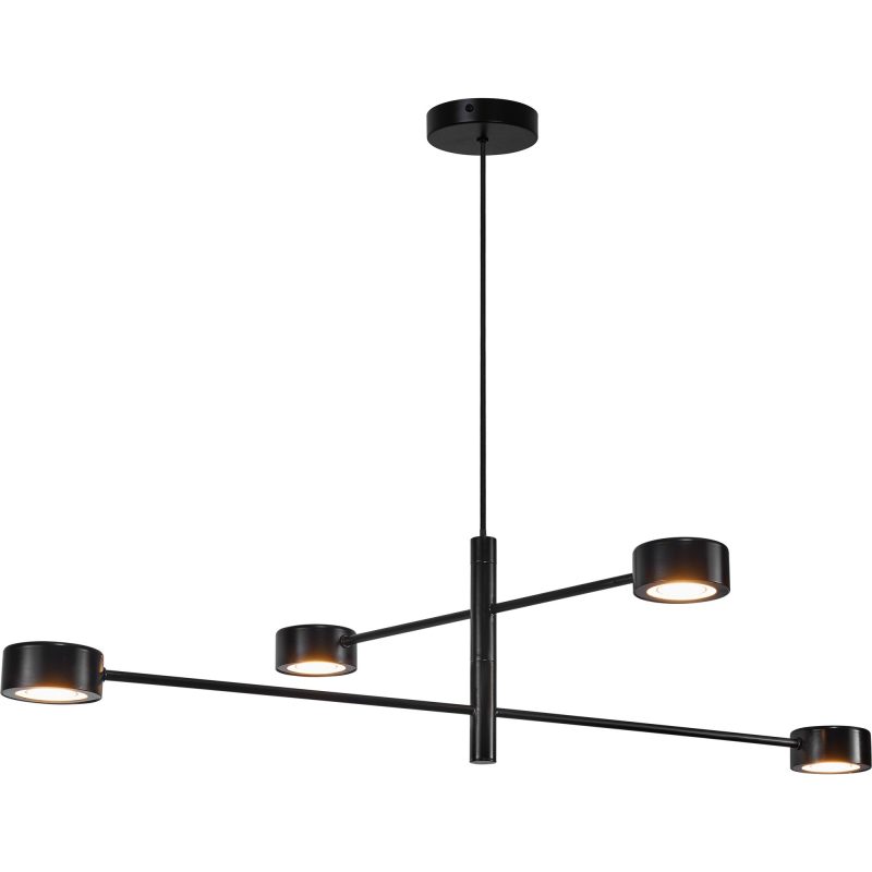 Nordlux Clyde 4-Spot - Pendelleuchte - Schwarz