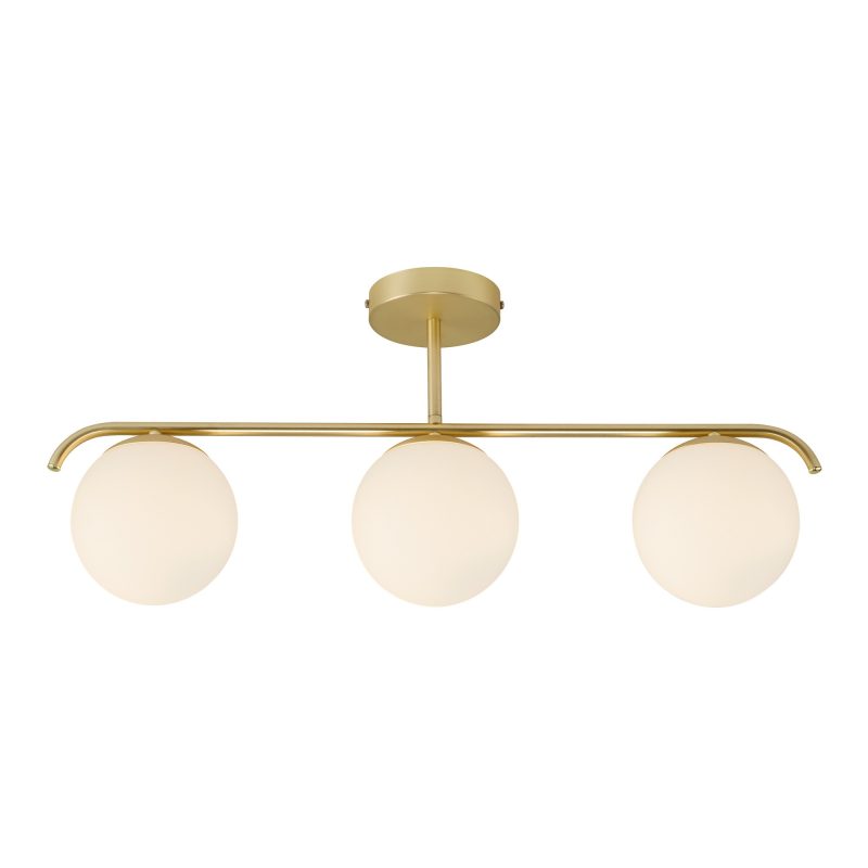 Nordlux Grant 3-Spot - Plafonnier - Laiton